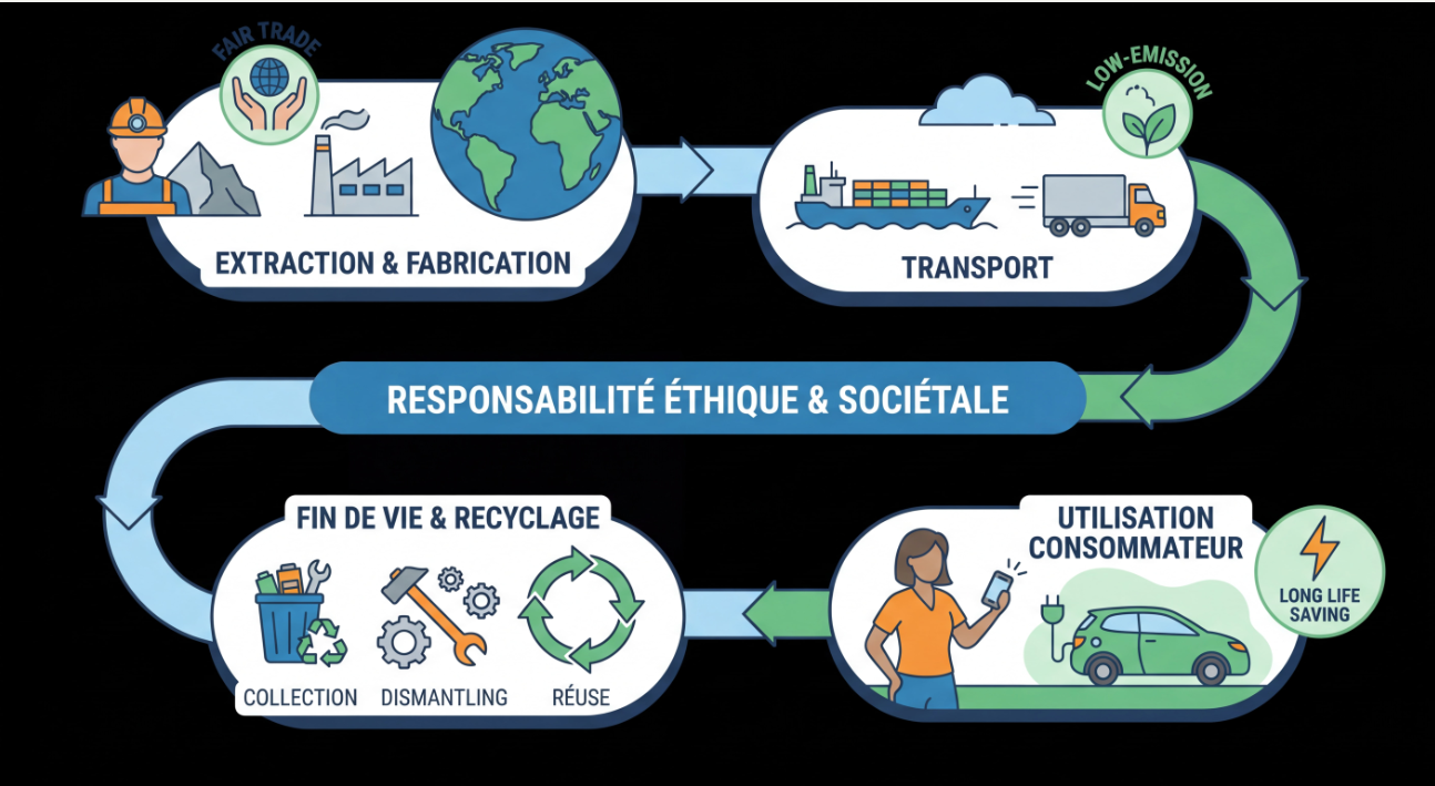 Batteries Lithium-Ion : Enjeux Sociétaux, Responsabilités Éthiques et Conséquences à Long Terme