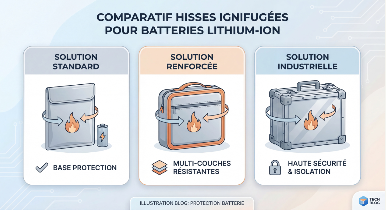 Protection Batterie Lithium : Comment Choisir la Meilleure Solution de Stockage Sécurisé en 2026